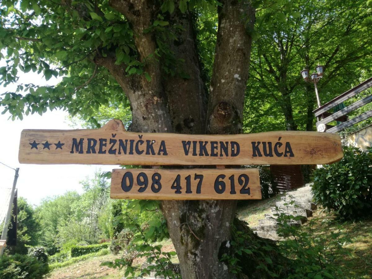 Holiday Home Mreznica Gornji Zvečaj Eksteriør billede